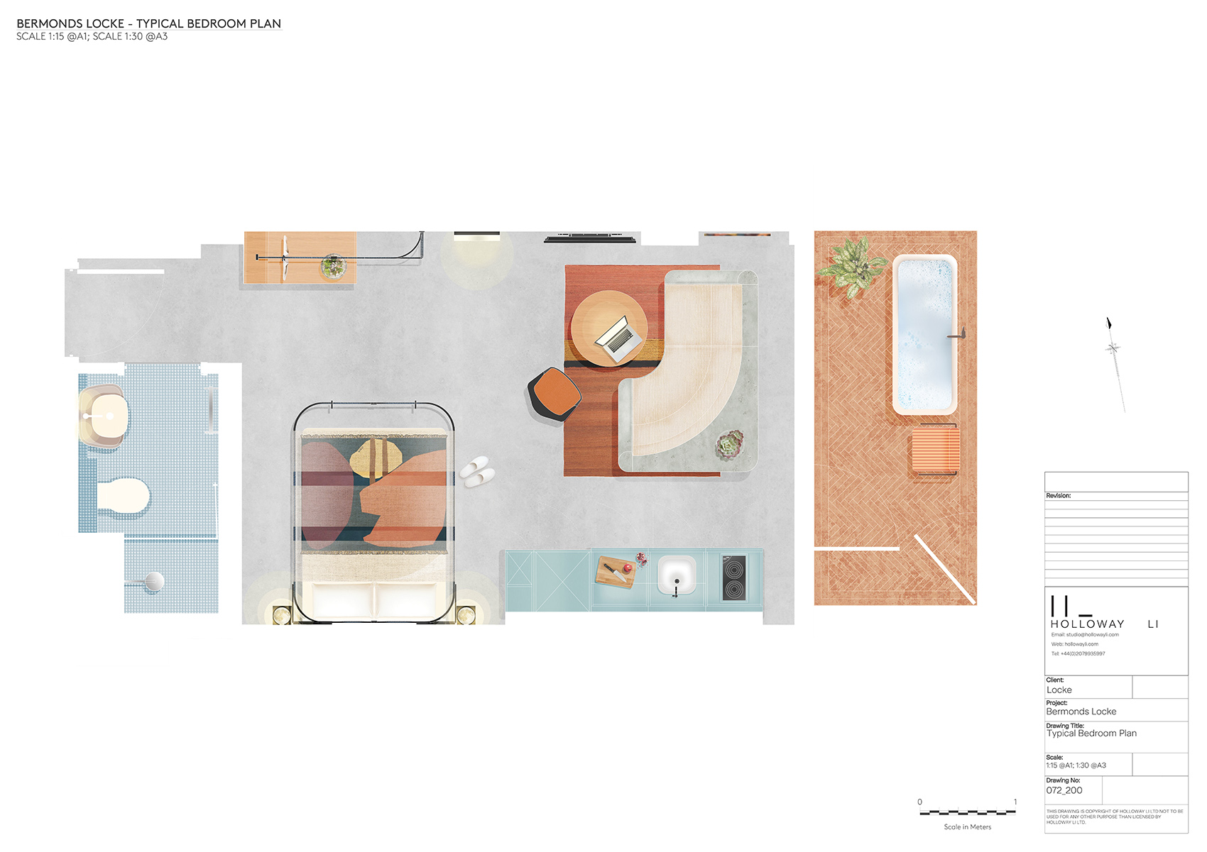 倫敦·Bermonds Locke公寓酒店設計 倫敦·Bermonds Locke公寓酒店設計